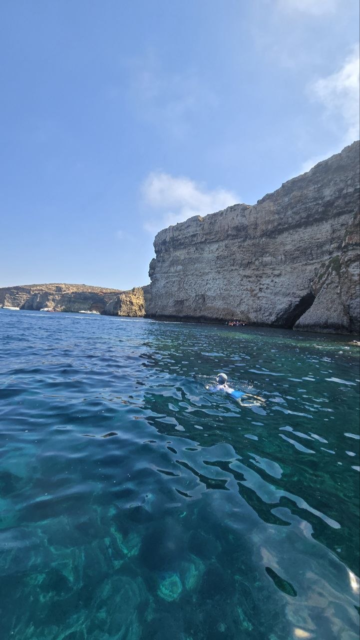 Snorkelling the coastline