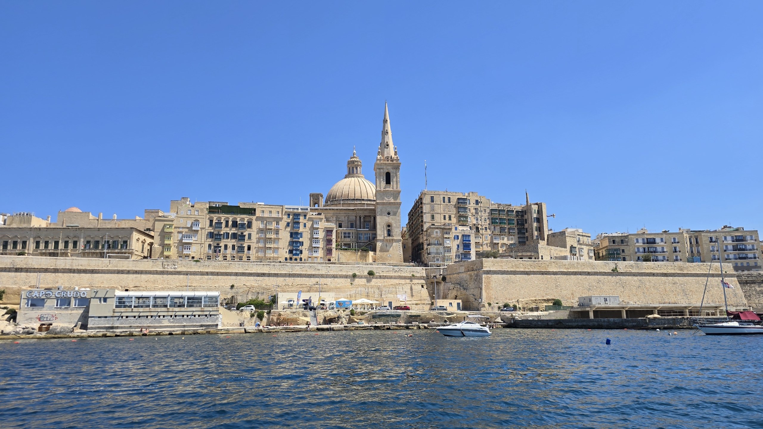Valletta from the water