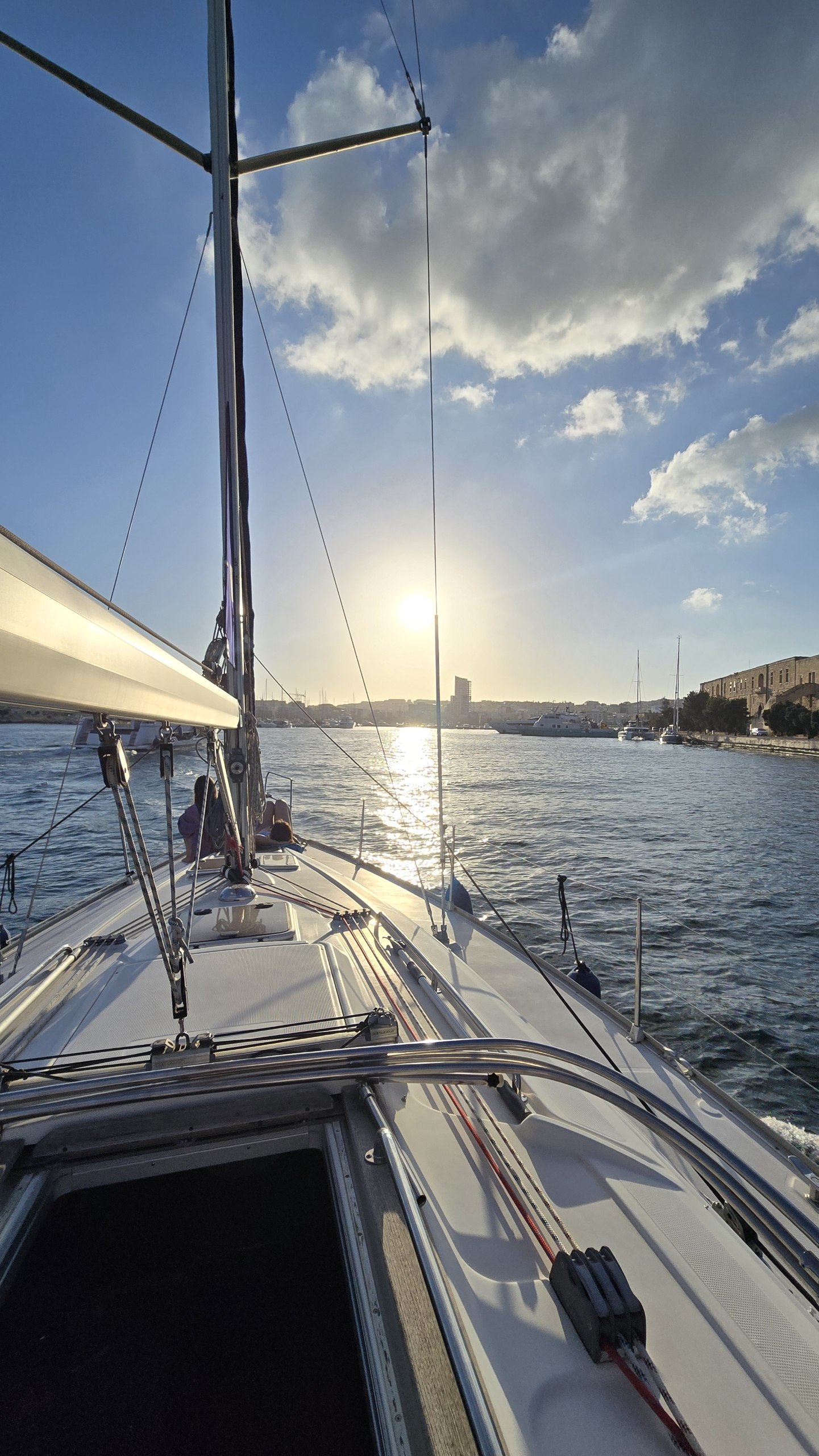 Sunset charter on Kahlija