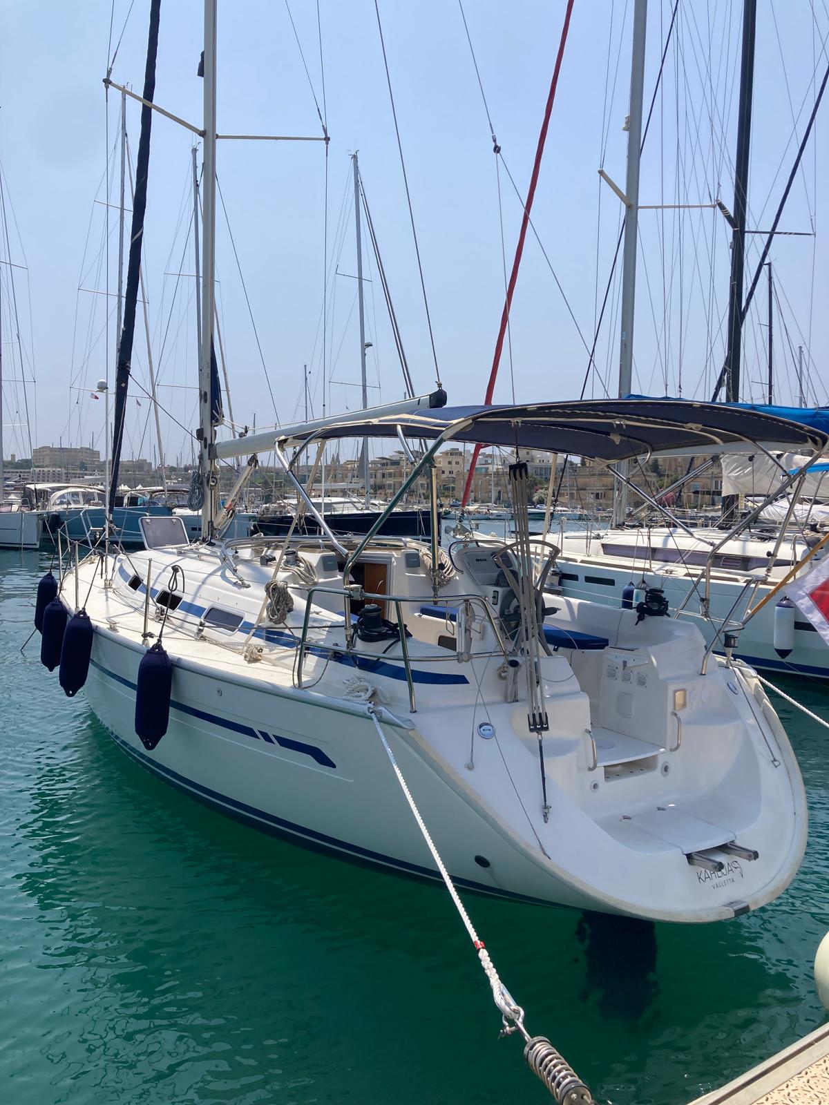 Kahlija docked in the marina